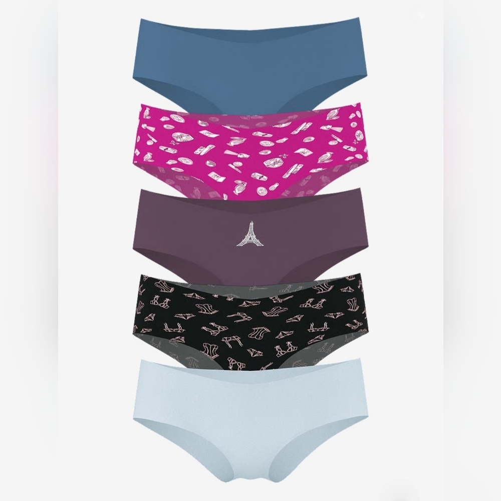 Victoria's Secret No Show Cheeky Panty 5 Pack.